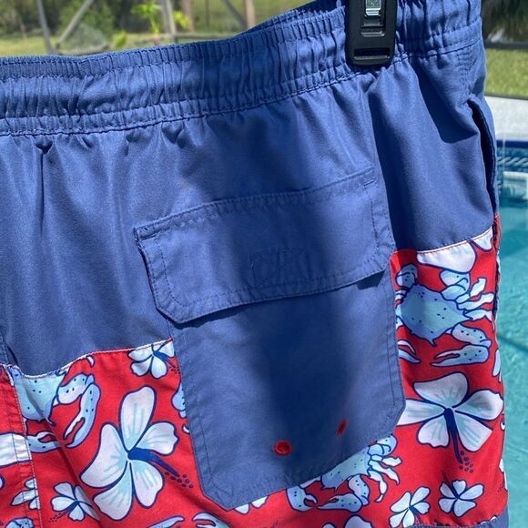 Vineyard Vines Crab Piece Chappy Trunks Sz XL - Picture 5 of 8